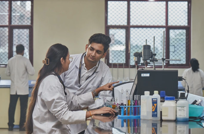 The Chemistry lab fosters interdisciplinary